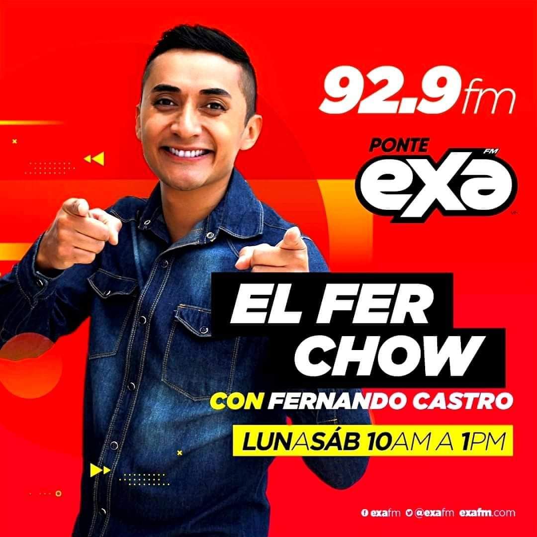 fercazoficial's tweet photo. Bueeeeenos días FAMILIA ya esta al Aire #Ferchow 🙌🏽 disfruta de la buena vibra de @ferenexa ✌🏽😁 por el 92.9 fm

#EnTodasPartes #PonteExa https://t.co/v3eDnSXtti