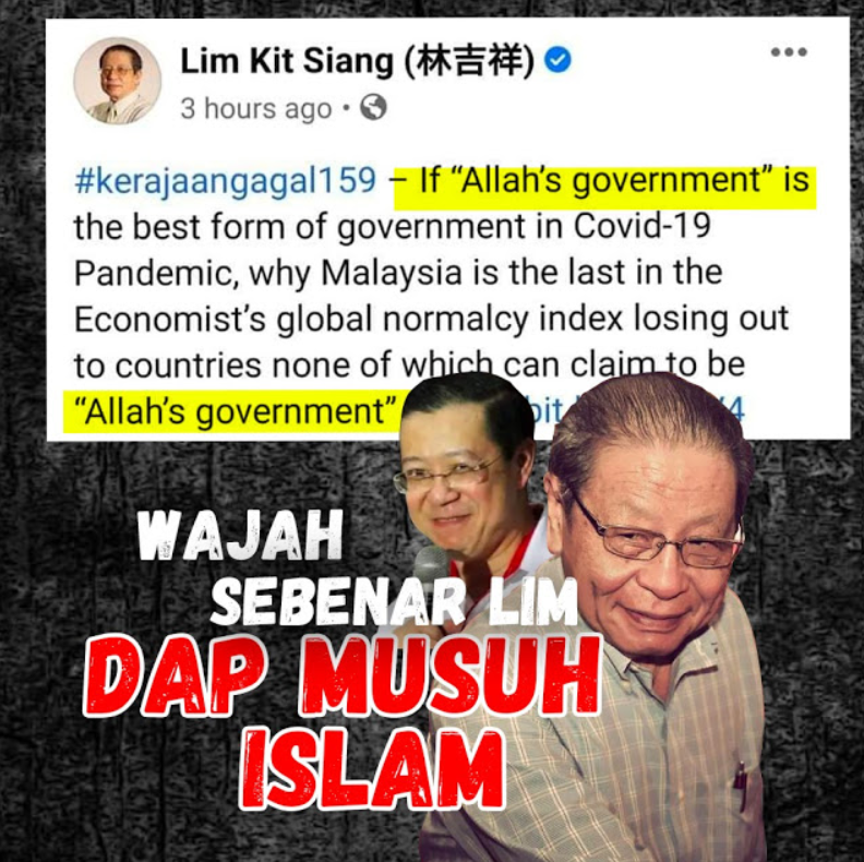 LokKohoPunoh's tweet photo. Yang saya pelik, ada melayu yang sudah tentu agamanya Islam mempertahankan kenyataan LKS dan mendakwa bahawa beliau tidak 'racist' #DAPRasis https://t.co/2lYJr8Uz4Y https://t.co/JTaXd9ZmgT