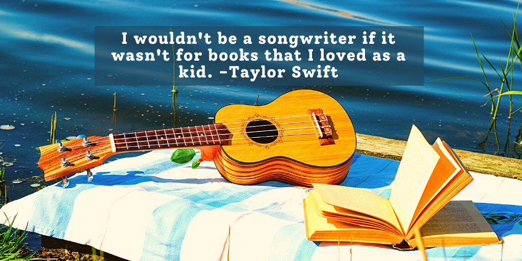 I wouldn't be a songwriter if it wasn't for books that I loved as a kid. -Taylor Swift #songwriterlife #songwriterslife #swiftiesforever #swiftiesforlife #writersociety #writinglove #writers #writer #write #writerswrite #readabook #readaholic #tuesdayquotes #tuesdaypost