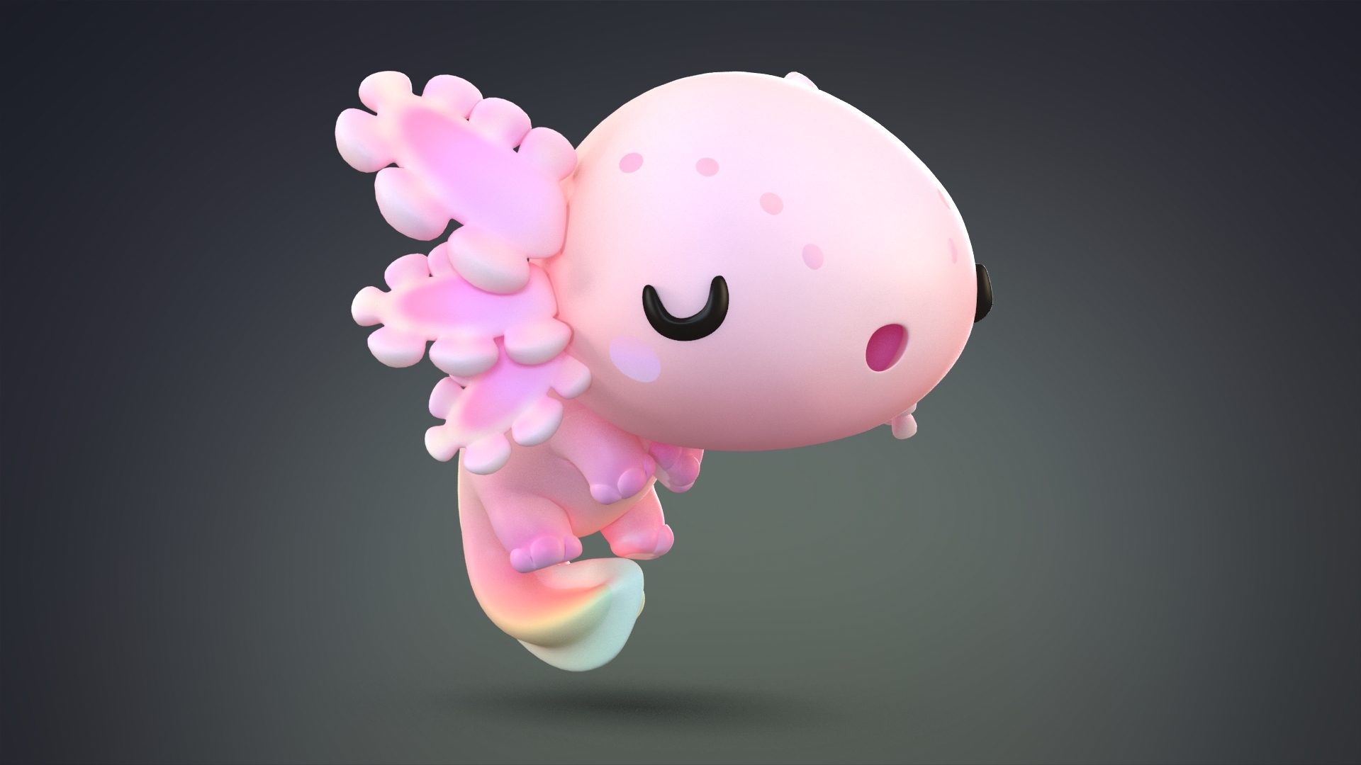 Axolotl 3d