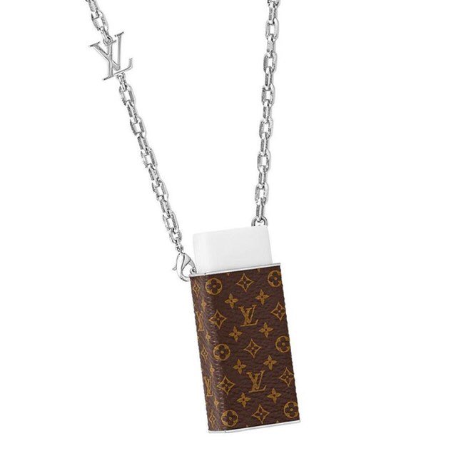 jungkook’s LV eraser necklace costs $810 USD