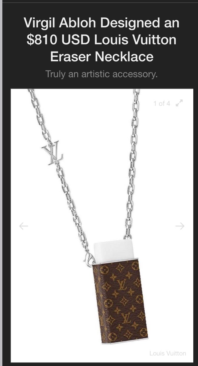 JK DAILYʲᵏ X પર: The Louis Vuitton Eraser Necklace worn by JUNGKOOK is  $810 USD 🔥 방탄소년단 정국 #JUNGKOOK ジョングク@BTS_twt  / X