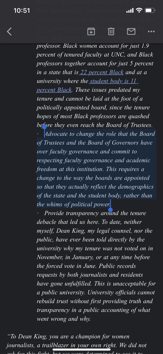 Lucille Sherman (@_lucillesherman) on Twitter photo In a statement, <a href="/nhannahjones/">Ida Bae Wells</a> calls on <a href="/UNC/">UNC-Chapel Hill</a> leaders to advocate for changing the role of politically-appointed board members, who currently neither reflect the demographics of NC nor the UNC student body. #ncpol #ncga In a statement, <a href="/nhannahjones/">Ida Bae Wells</a> calls on <a href="/UNC/">UNC-Chapel Hill</a> leaders to advocate for changing the role of politically-appointed board members, who currently neither reflect the demographics of NC nor the UNC student body. #ncpol #ncga