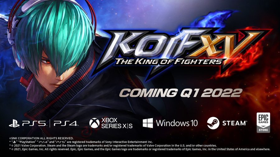 THE KING OF FIGHTERS XV』は2022年春発売へ。対応機種はPC(Steam THE KING OF FIGHTERS XV』は2022年春発売へ。対応機種はPC(Steam