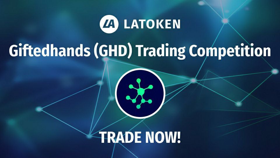 GHD Trading Competition 💰🚀🤑 Trade a minimum amount of 250K GHD on LATOKEN and get a share of 5.8 million Giftedhands tokens. ➡ go.latoken.com/67c #latokenapp #BTC #trade #exchange #GHD #giftedhands