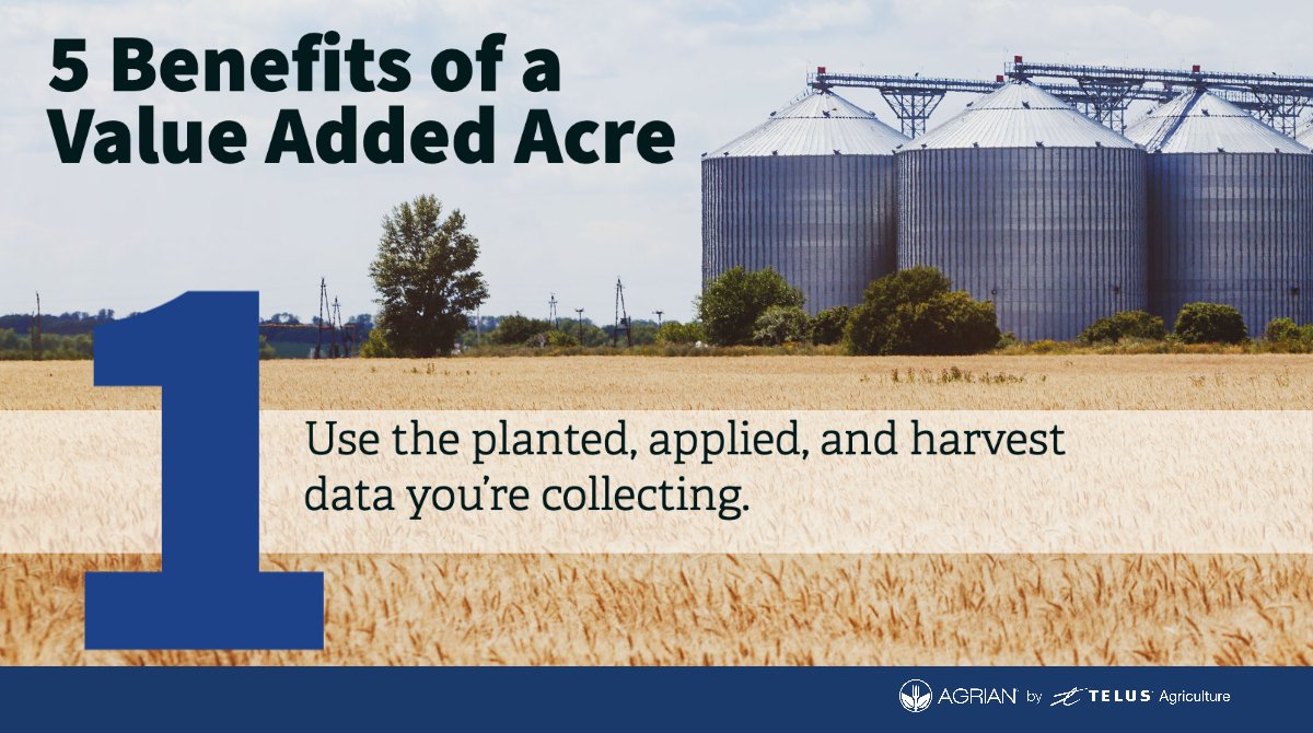 agrianinc's tweet photo. Don't allow your data to go unused. Let Agrian create a centralized place to collect, run analysis, and take action on your data. Follow along this month as we highlight five ways that Agrian's software can enhance your operation. #GrowWithAgrian https://t.co/VZzhfNi5eu