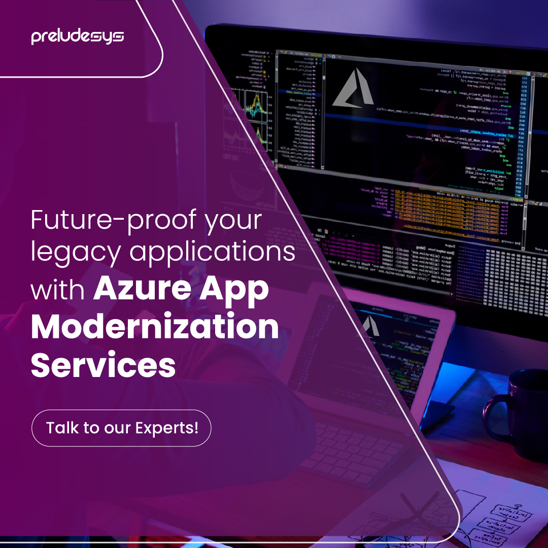 PreludeSys's tweet image. PreludeSys helps businesses implement app modernization leveraging Azure App service to accelerate business productivity and reduce costs. Looking to modernize your business apps? Talk to us today!
#legacyapplication #legacyappmodernization #appmodernization
