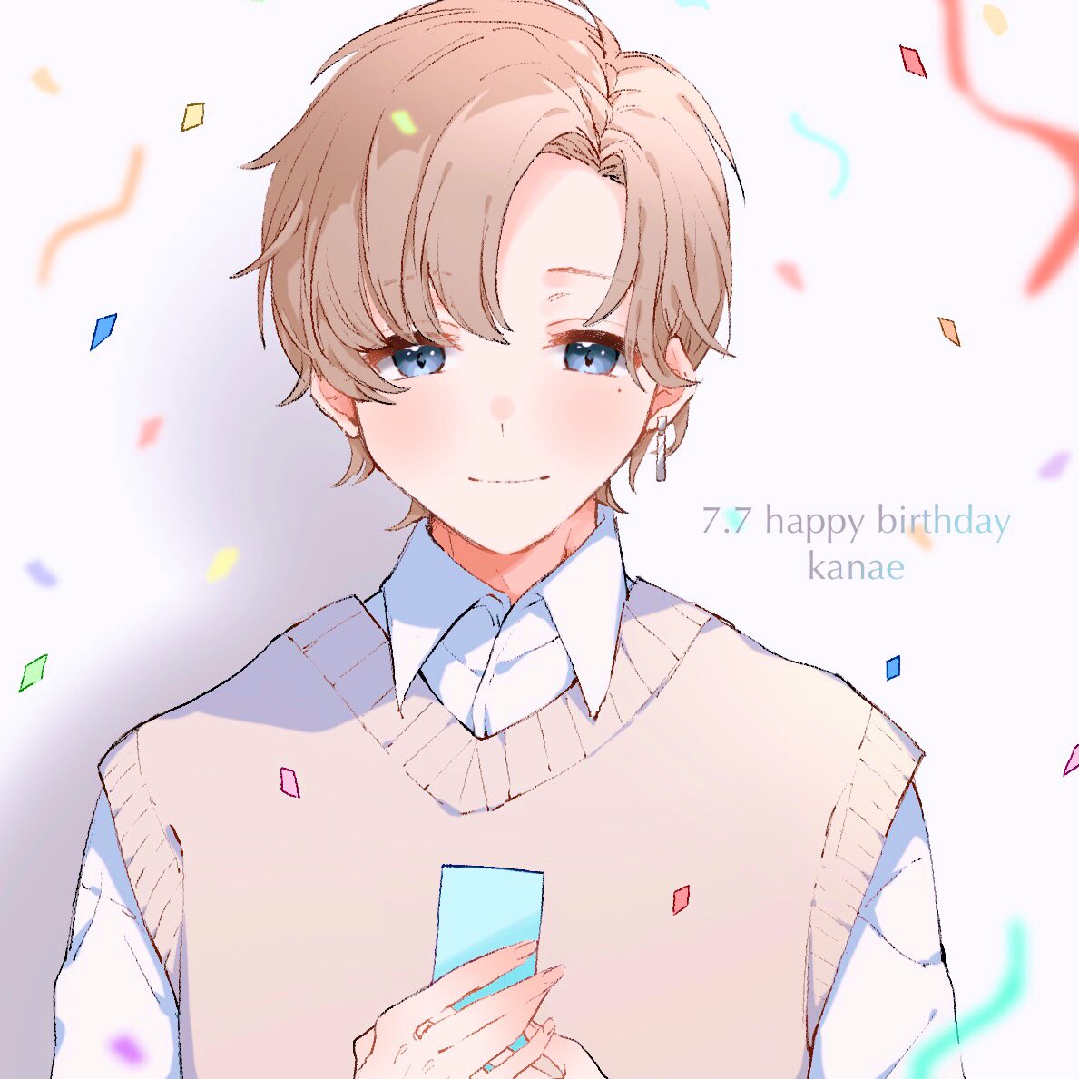 「おめでとう〜〜!#叶誕生祭2021 」|湯のみのイラスト