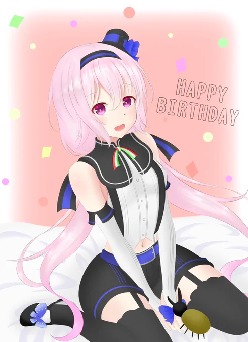 ピノ様お誕生日おめでとうございます🎉🎂
いつも楽しい時間をありがとうございます!
今年も素敵な1年になりますように #ピノの自由帳 