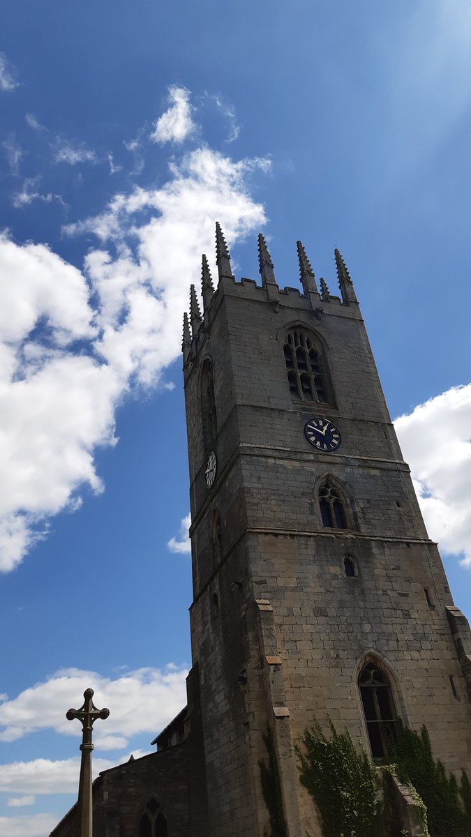 We spent this morning at St Peter &amp; St Paul's Church, Sturton le Steeple - talking about ways to enhance the interpretation on the #PilgrimsTrail. It was great to be out and about admiring such a lovely heritage asset!