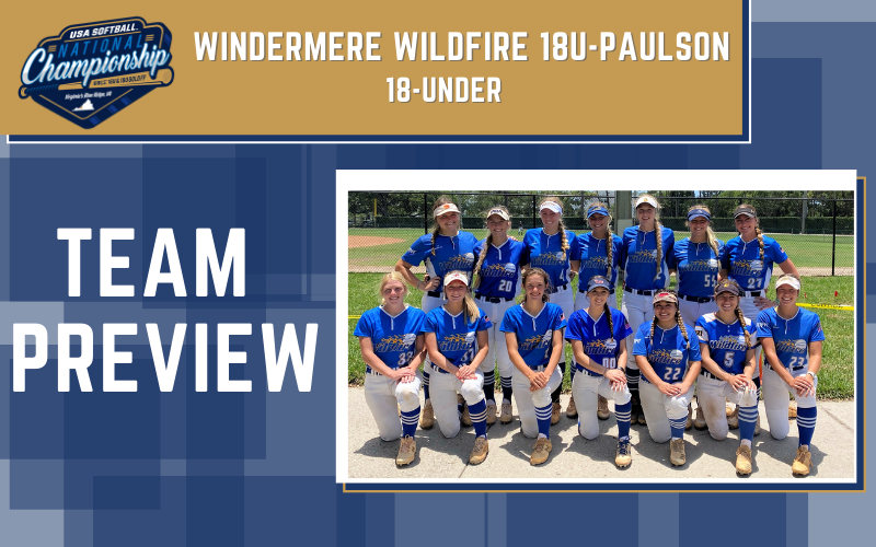 Meet <a href="/IL_Bash/">IL Bash Softball</a> &amp; @PaulsonWildfire, 2️⃣ teams competing in the 18-Under division of the 2021 #USASoftball #GOLDNationals 🏆🏅

Illinois Bash Gold 
» go.teamusa.org/3hi2Gb4

Windermere Wildfire 18U- Paulson 
» go.teamusa.org/36kooF4