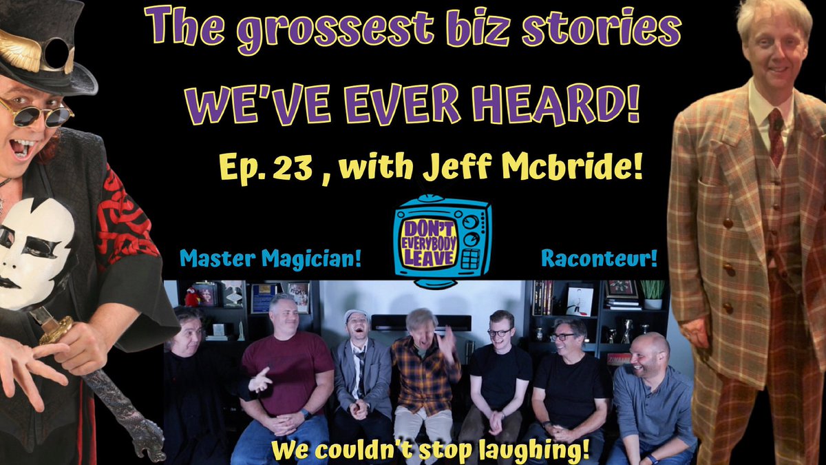 Mac King (@mackingshow) on Twitter photo Here it is, the goriest episode yet with our friend, the uber talented <a href="/McBrideMagic/">Jeff McBride</a> Come listen to us exchange tales of on-stage injuries and watch me pull something crazy out of my pants. look out for Part 2 next week youtu.be/Lqp37W6rQ_4 Here it is, the goriest episode yet with our friend, the uber talented <a href="/McBrideMagic/">Jeff McBride</a> Come listen to us exchange tales of on-stage injuries and watch me pull something crazy out of my pants. look out for Part 2 next week youtu.be/Lqp37W6rQ_4