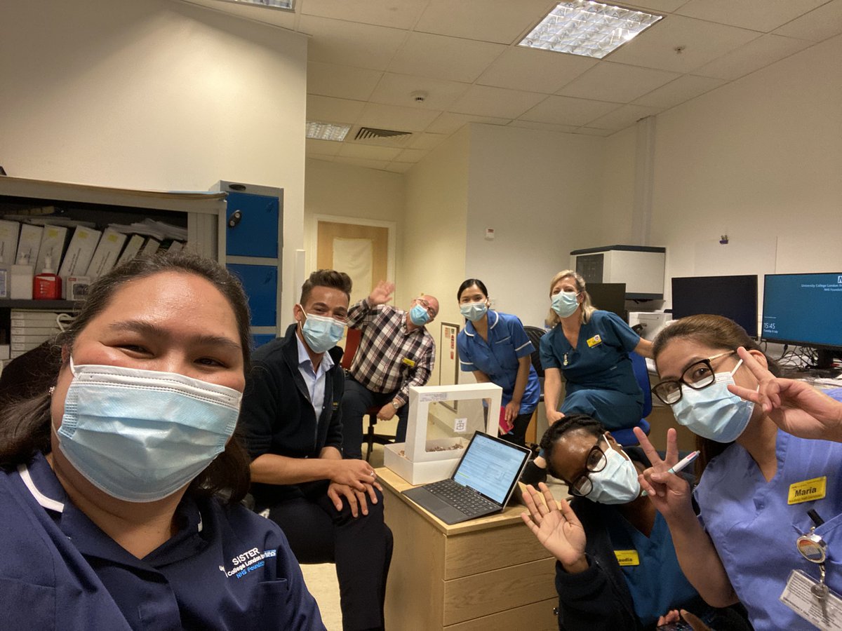 Happy birthday Neil #OneTeam #Radiotherapyreviewteam#welcomePatricia@UCLH#reviewmeeting#bestboss#thankyouforsupportingme