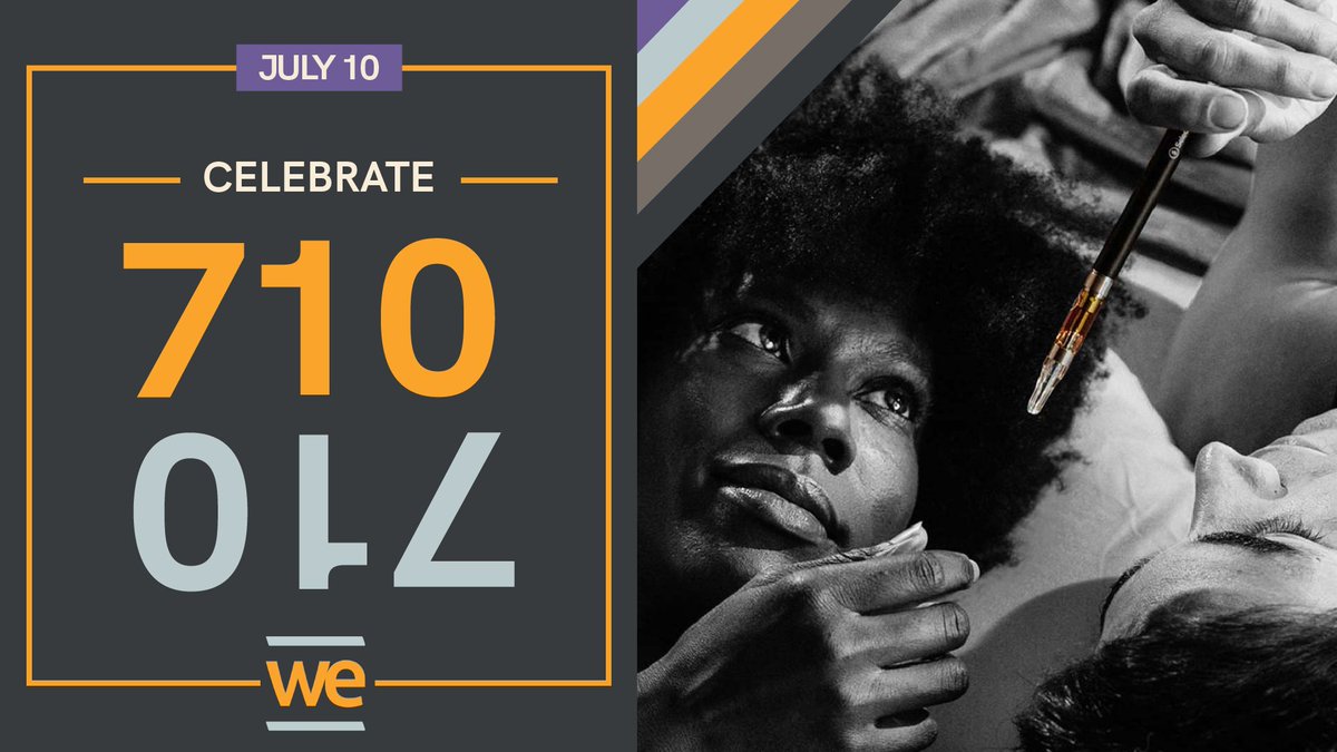 did you know that the number 710 upside down spells oil? that’s how #710 or wax day came to be! this year we have deals from some of your faves, including buddies, flavor, himalaya , dime, nug, rove, select, &amp; more! 

view deals &amp; order on weden.com | 1-800-cannabis