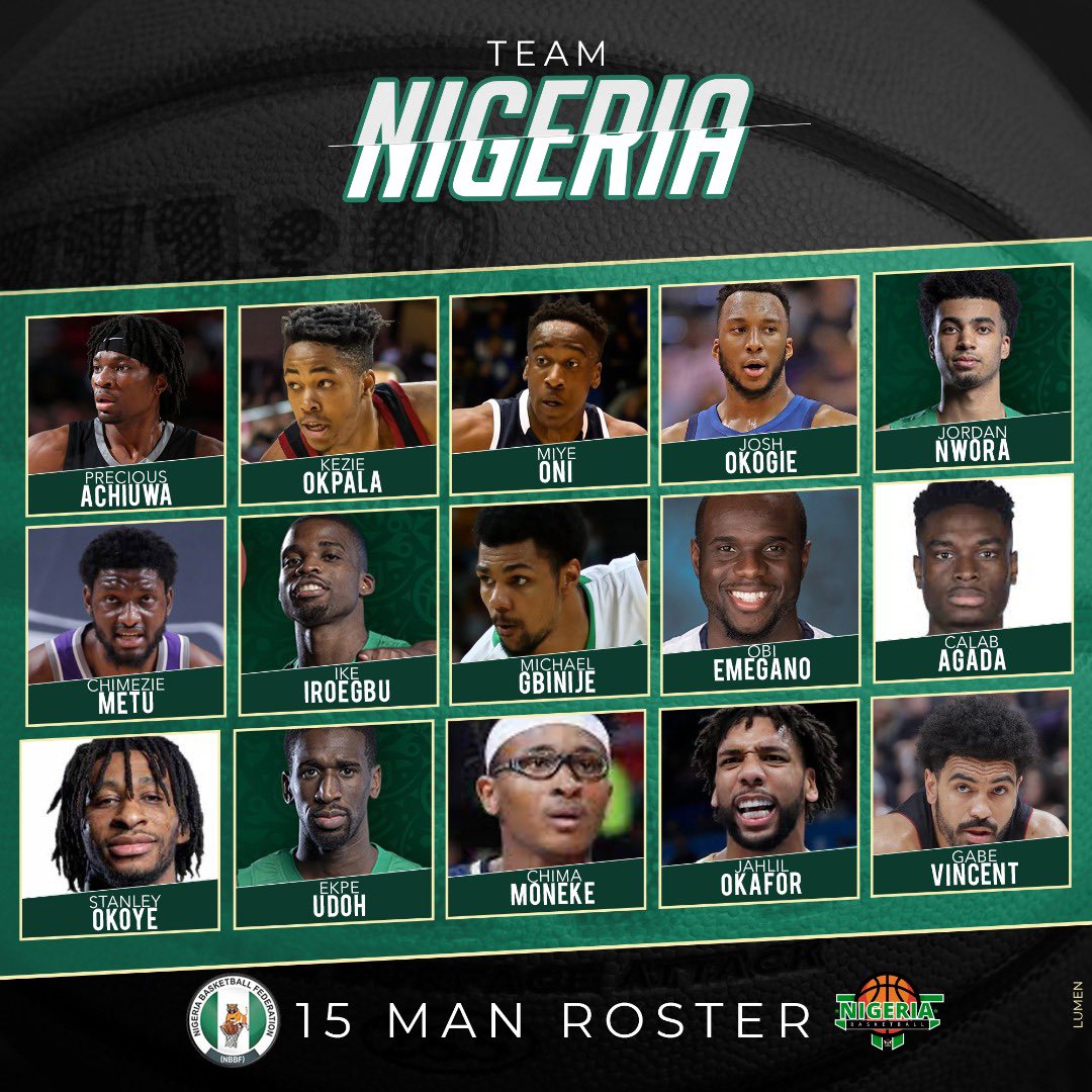 Harrison Wind No Monte Morris On The 15 Man Olympic Roster Team Nigeria Just Released Nuggets Summer Leaguer Caleb Agada Is Still With The Team Roster Will Be Cut Down To