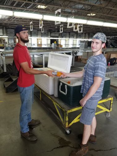 Hagerstown local sort guard gate today is …. Hydration! It’s important to drink and stay hydrated all day. Hydration for tomorrow starts today. Please be careful