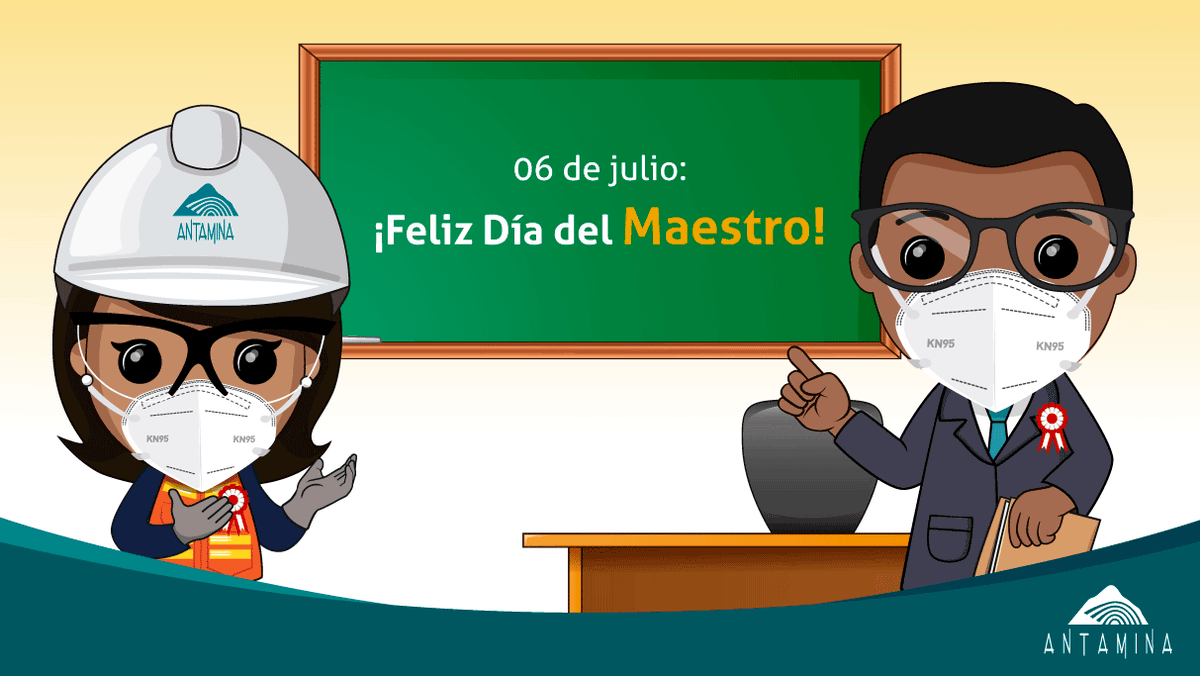 Antamina_Peru's tweet photo. #DíaDelMaestro | Un afectuoso saludo a todos los maestros de nuestra región #Áncash y del #Perú, reconociendo la gran contribución a la mejora de la calidad educativa, aún en situaciones adversas. ¡Felicitaciones en su día! 🥳 https://t.co/vWX5Oq5cuC