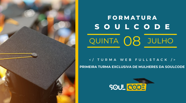 SoulCodeAcademy's tweet photo. Foi uma jornada incrível vivenciada pelas nossas #SoulCoders e, agora, a tão esperada formatura da turma de Web Fullstack exclusiva de mulheres está se aproximando.
#SouSoul #Tech4Good #TNTEnergyDrink #SoulCodeAcademy #Empregabilidade #FullStack #WomenInTech #MulheresEmTI https://t.co/W4y2Mh7WqX
