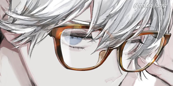 「眼鏡に手 ショートヘア」のTwitter画像/イラスト(人気順)