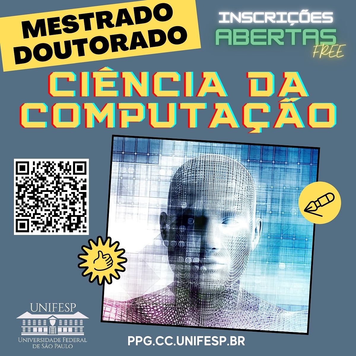 ict_unifesp's tweet photo. Olá! 🤩 Fiquem atentos ao processo de Seleção para ingresso no Programa de Pós-Graduação em Ciência da Computação (PPG-CC) - Fluxo Contínuo - 2021.

O link para o edital está a seguir: https://t.co/6pTjDSexNX https://t.co/ZIKf6KJRHc