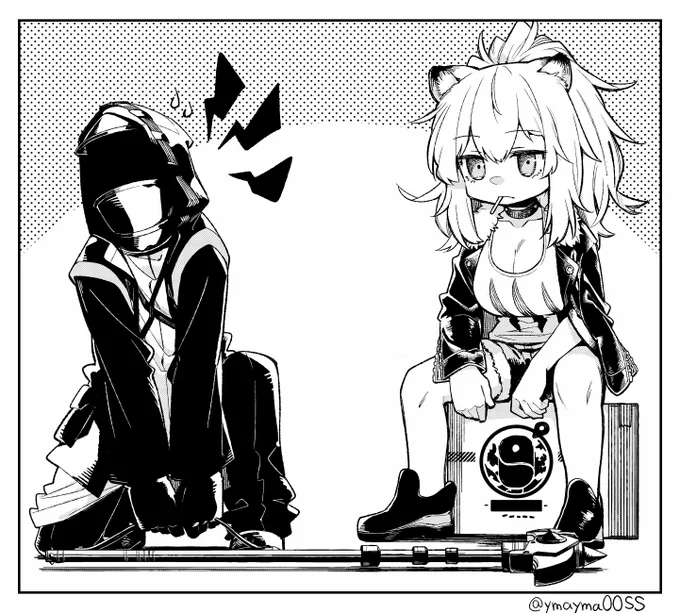 「私の武器は、誰にでも扱えるわけではない」 
#アークナイツ 
