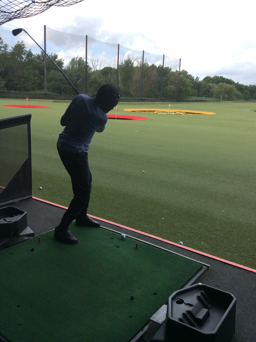 NASRadlettLodge's tweet photo. These two young men enjoyed a trip to Top golf this evening. They had a great time..well done 👍🏻 @Autism https://t.co/6OJWhX1rGG