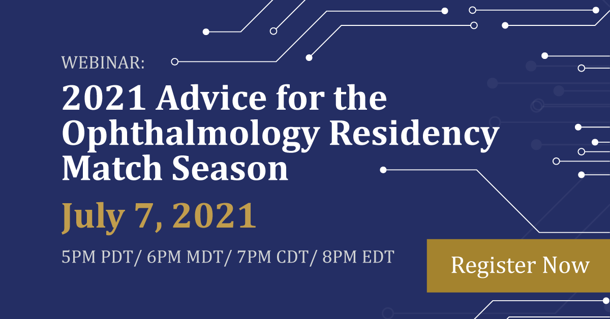 AUPOphth's tweet image. AUPO/AAO 2021 Advice for the Ophthalmology Residency Match Season Webinar *Final Reminder* - mailchi.mp/afac4d09f2db/a…