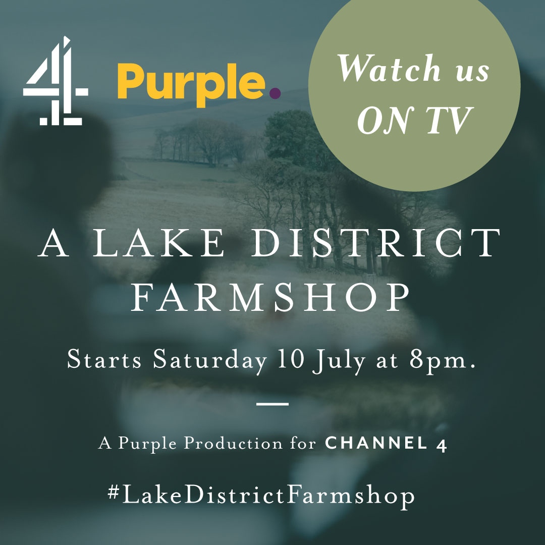 We are so excited to be featured on #LakeDistrictFarmshop on #Channel4 at 8pm on the 10th of July. Following Artisan producers who supply @TebayServices - We hope you enjoy Watching it!