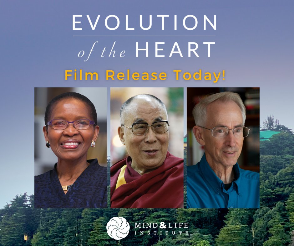 Happy birthday to the <a href="/DalaiLama/">Dalai Lama</a>! 🎉 Celebrate w/ us &amp; tune in for the release of "Evolution of the Heart"—a film that chronicles conversations btw the Dalai Lama, biologist <a href="/David_S_Wilson/">David Sloan Wilson</a> &amp; social scientist Pumla Gobodo-Madikizela: mindand.life/bsP150FmRsm
#EvolutionoftheHeart