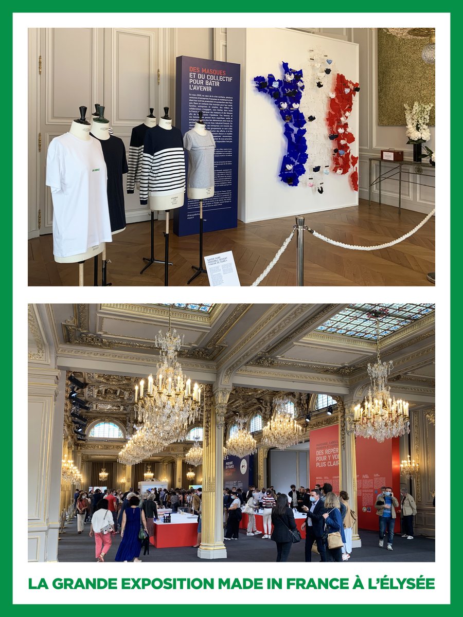 Les T-shirts Low Impact en week-end à l’Élysée 🇫🇷 aux côtés de Façon de Faire et des Ateliers <a href="/resilience_2020/">Resilience</a> qui le confectionne !

Prêts à changer le Monde...et la mode ! 💪💚

#LowImpact #Resilience #MadeInFrance