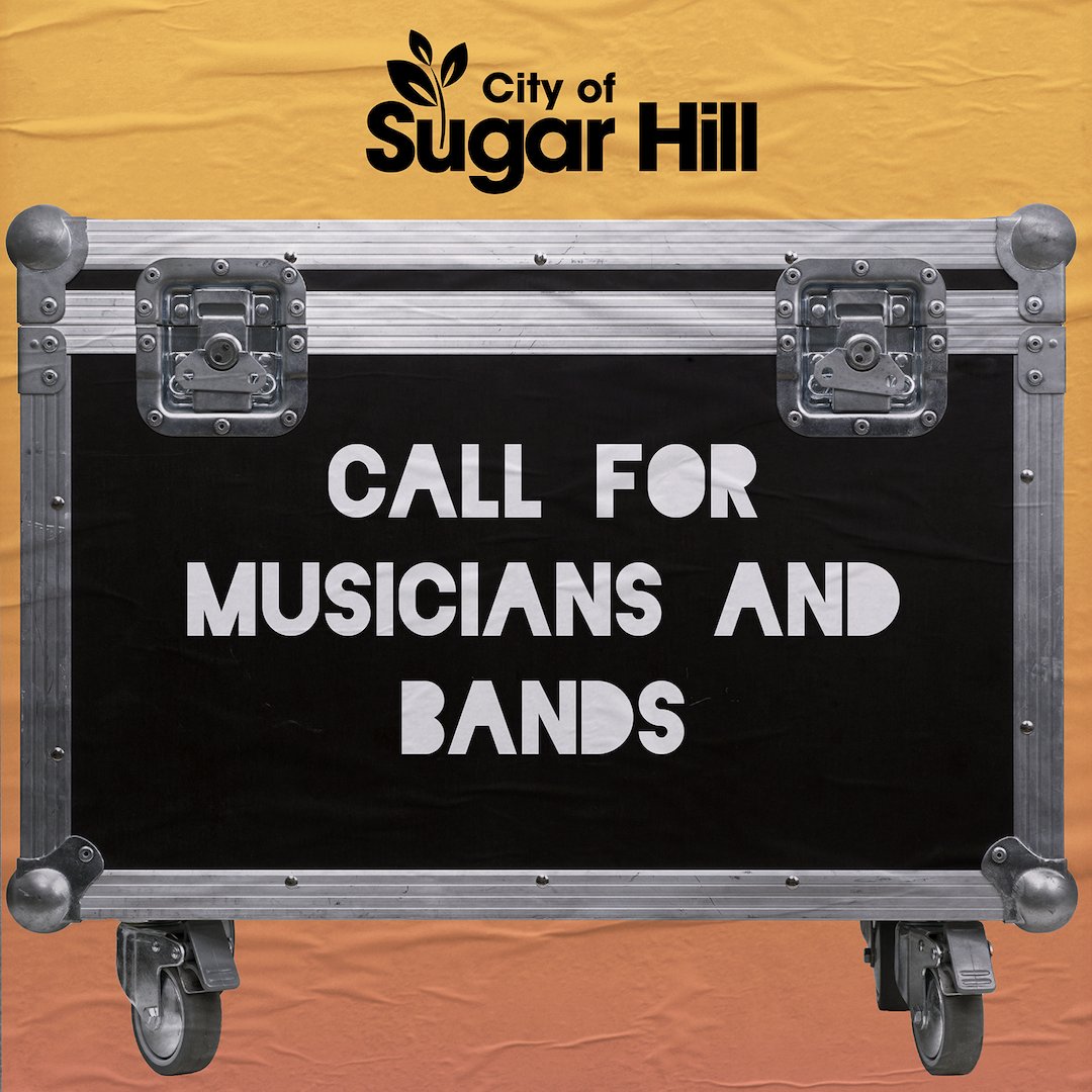 The City of Sugar Hill is looking to book engaging, fun and local musicians! Perform at great events like Sugar Hill Live and Splash Night. To be considered, please send the following to aradosta@cityofsugarhill.com: 2 videos of you performing, 1 photo of your set-up.