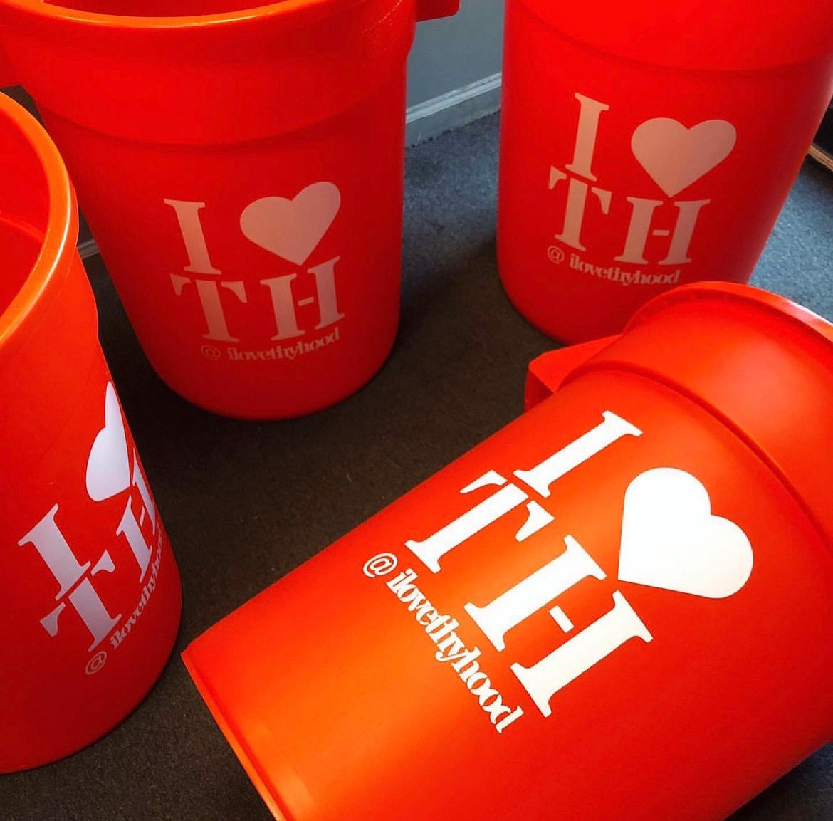 🧡 WE’RE BACK! 🧡
And ready for new and exciting things to share with all of you! If you’ve sent an email inquiry on cans or additional questions, we’ll be answering those today. If you’re interested in a can for your neighborhood or business, please visit ilovethyhood.org