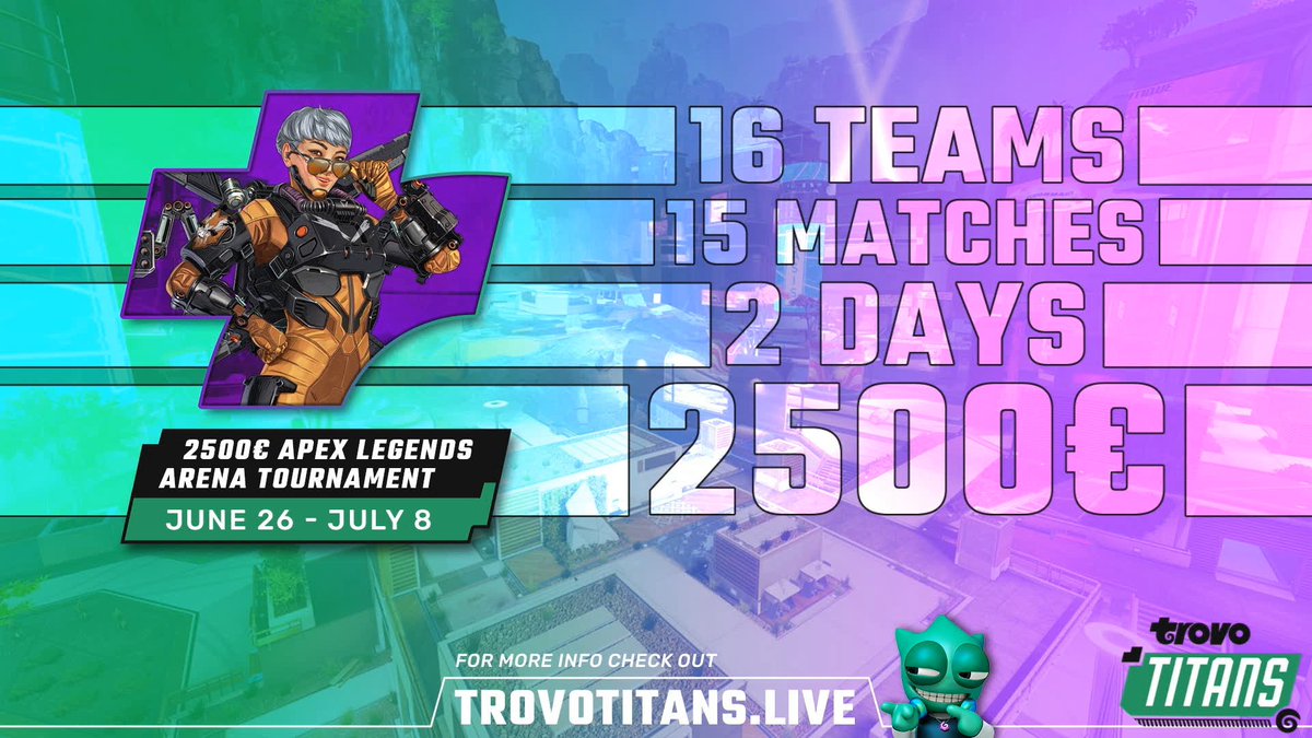 Ever wondered what high level Arena matches look like? Well so did we! 

Come see the best 16 teams fight it out in the <a href="/TrovoTitans/">Trovo Titans</a> AL Arena event with @BiggHungryPhill and yours truly calling the action!

7 July 5pm CEST
8 July 5pm CEST

All on trovo.live/trovotitans