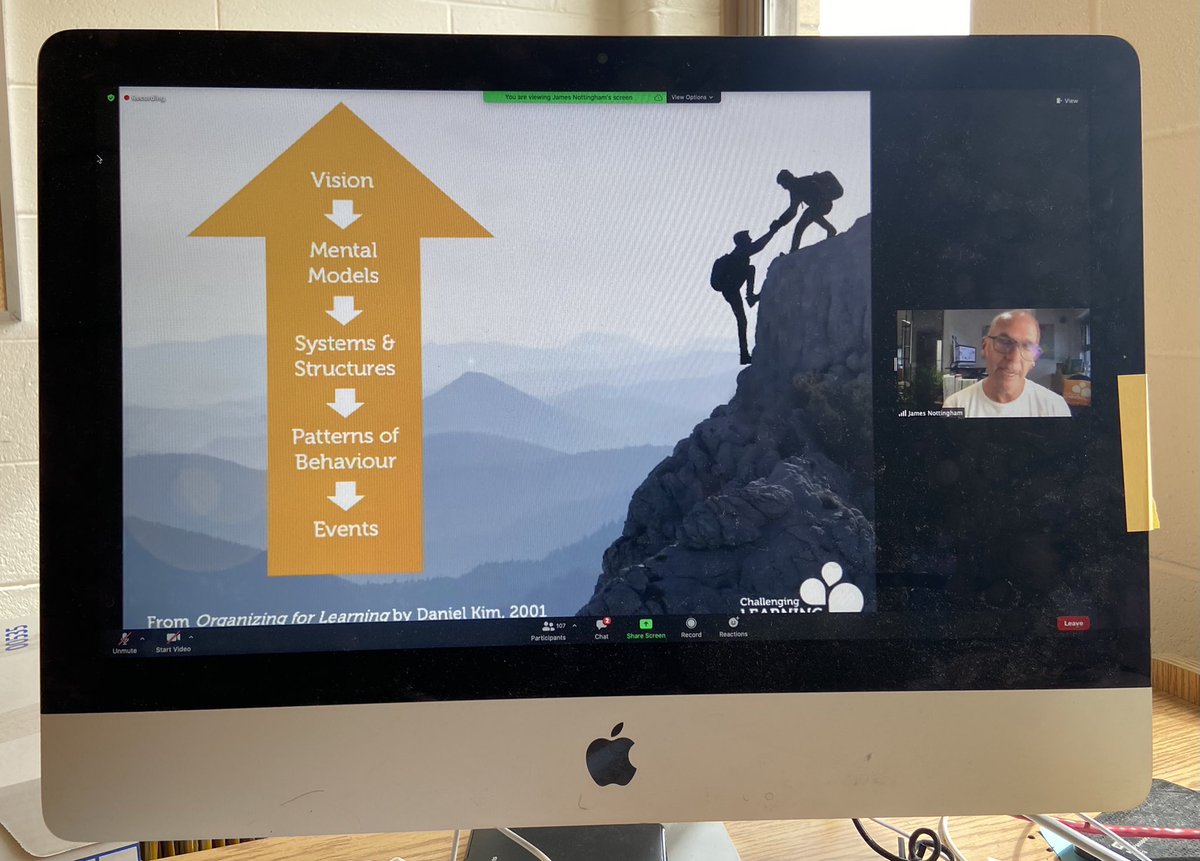 Mr_JESaxby's tweet photo. A summer morning well spent listening to @JamesNottinghm @ChallengeLearn presenting the importance of vision and mental models in school development &amp; professional learning. @NLTeachersAssoc #DSS @NLESDCA https://t.co/lmy1RWpDSV