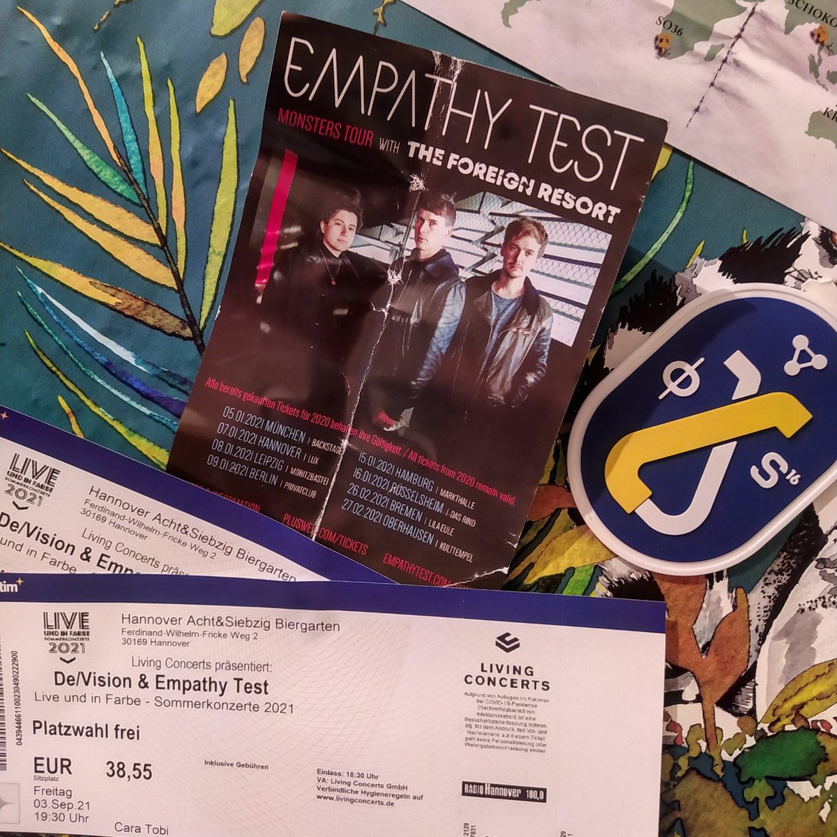 Milkland23's tweet photo. Next stop, Hannover! #empathytest #devisionmusic https://t.co/6HXI2I4pdm