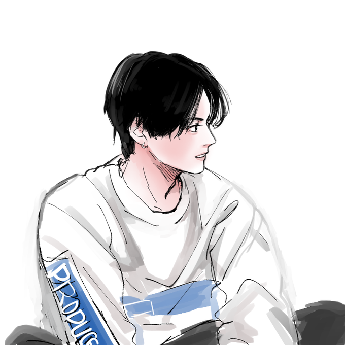 髪かき上げのtwitterイラスト検索結果 古い順