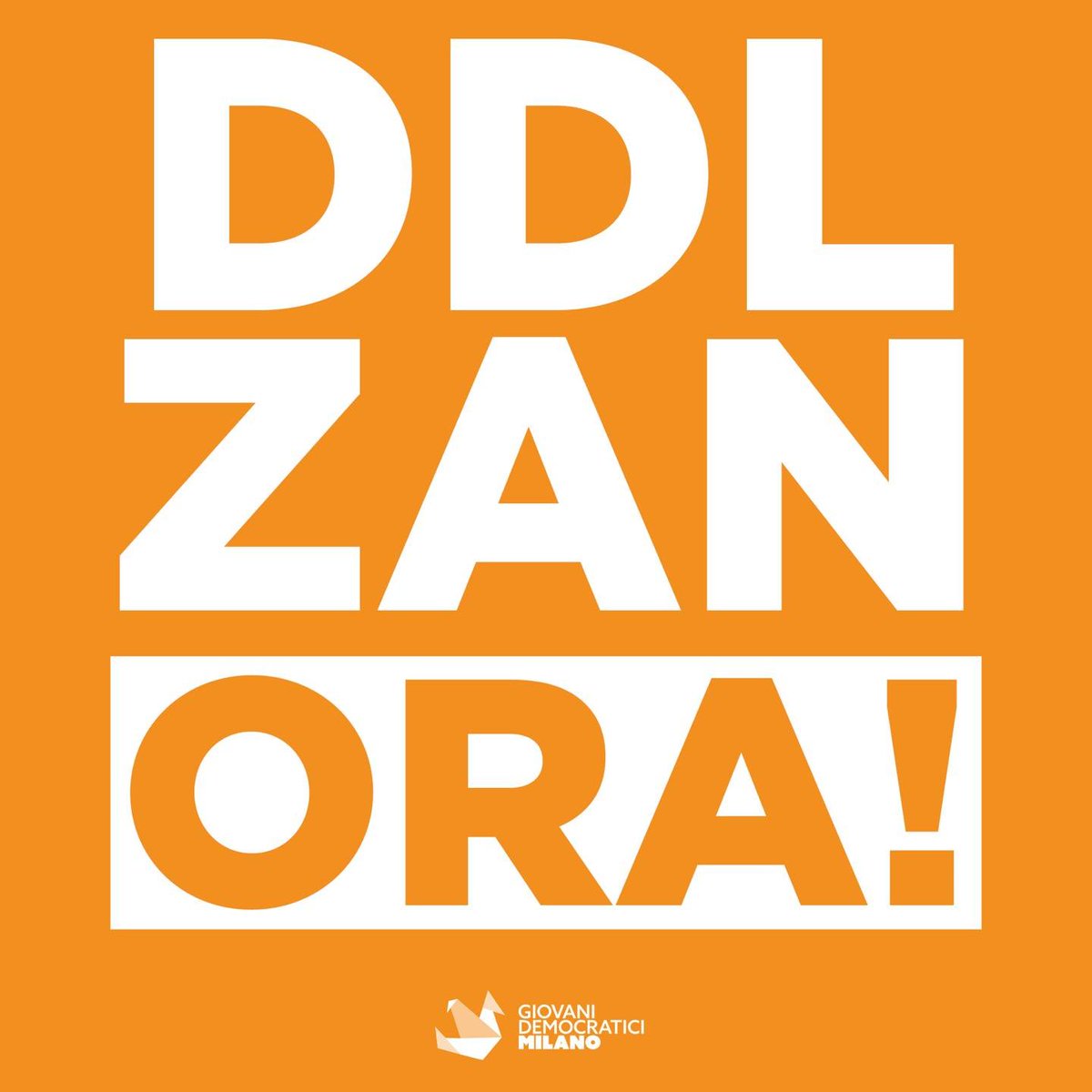 Il #DDLZan dev’essere approvato subito e senza modifiche, non si può mediare con chi vuole mutilare una legge necessaria per l’Italia
È ora di andare avanti sulla strada dei diritti: la lotta alla discriminazione non può essere bloccata da tatticismi politici
#DdlZan_Subito_Legge