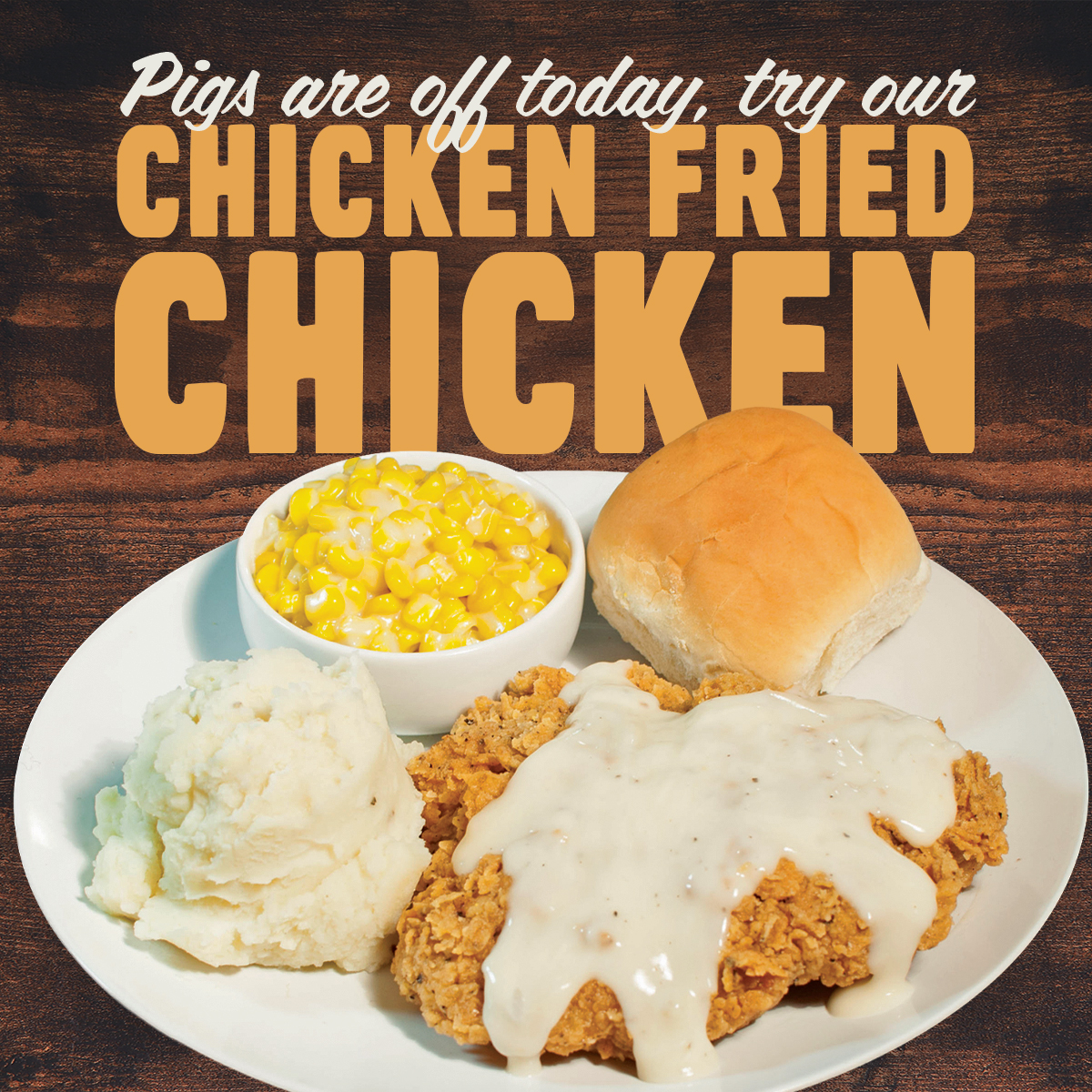 gradysbarbecue's tweet image. Happy National Fried Chicken Day!🐔🔥 Stop by your local Grady's and celebrate with our combos, plates and more!