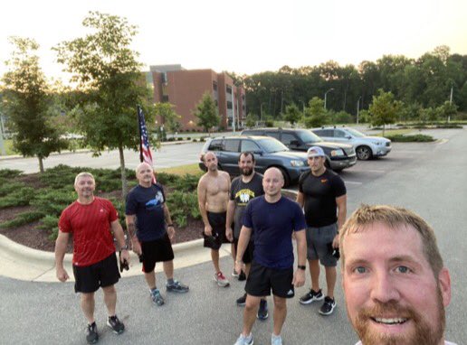 Robert Bryan @F3Decoy (@f3decoy) on Twitter photo Slinky lead a PAX of 7 <a href="/F3BlackSheep/">F3 Black Sheep</a> this morning. Great to see everyone back safe from vacation. <a href="/f3jocoga/">@F3JOCOGA</a> <a href="/F3Garner/">F3Garner</a> <a href="/F3Raleigh/">F3 Raleigh</a> Slinky lead a PAX of 7 <a href="/F3BlackSheep/">F3 Black Sheep</a> this morning. Great to see everyone back safe from vacation. <a href="/f3jocoga/">@F3JOCOGA</a> <a href="/F3Garner/">F3Garner</a> <a href="/F3Raleigh/">F3 Raleigh</a>