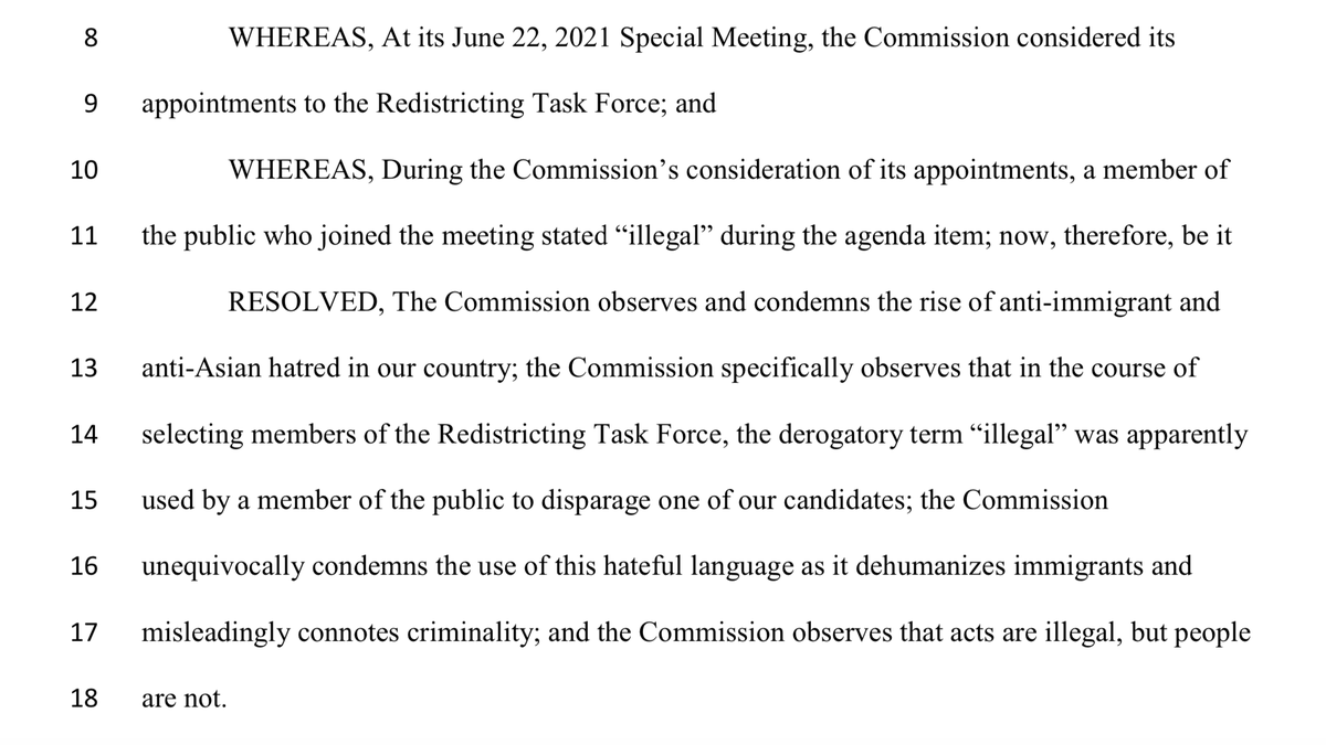 The <a href="/SFElectionsComm/">SF Elections Comm</a> passed a resolution condemning a derogatory statement made by a member of the public at its June 22 special meeting: sfgov.org/electionscommi…