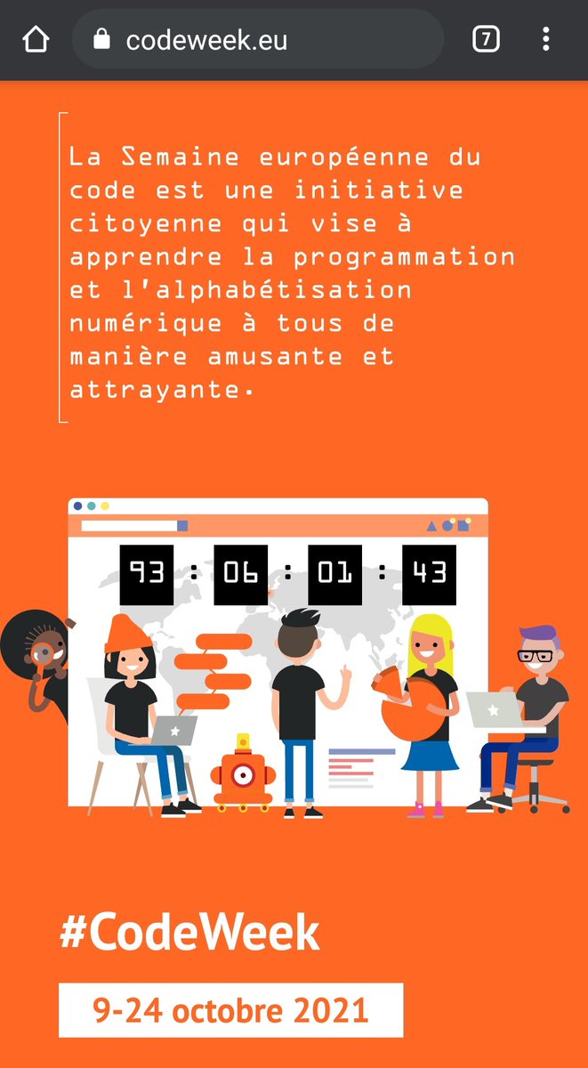 ToucheLaurent's tweet image. #ageemEpernay2021 Bravo !! On vous attend en octobre 2021  pour la @CodeWeekEU ! Et demain à l&apos;Agora 2 à 10h pour vous présenter la @CodeWeek_FR #coding #beebot #robotiqueeducative #codefi #Epernay2021 #maternelle #ageem2021  @CPDTice51 @Easytis @Edu_Num @_Spetit @CyrilChartr