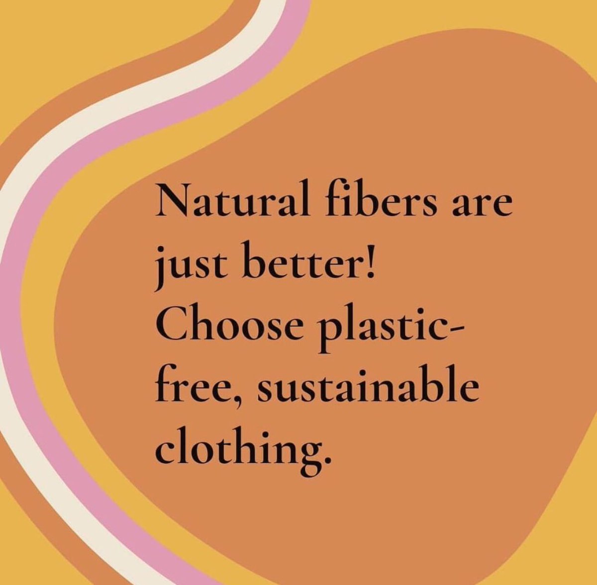 Natural fibers are truly just better! 

What’s your favorite natural fiber to wear?

#naturalfibers #organic #sustainable #sustainablefashion