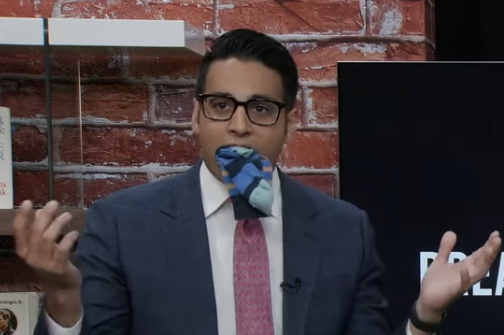 esaagar's tweet photo. Today after being challenged by the fake news @nytimes I ate my own sock on camera. I also had a bit of this delicious sock shaped cookie that @krystalball made me

I'm a man of my word even if the Times intentionally wanted to spite me 

Watch: https://t.co/mAcEiB7DbQ https://t.co/yLlYQNd4oj