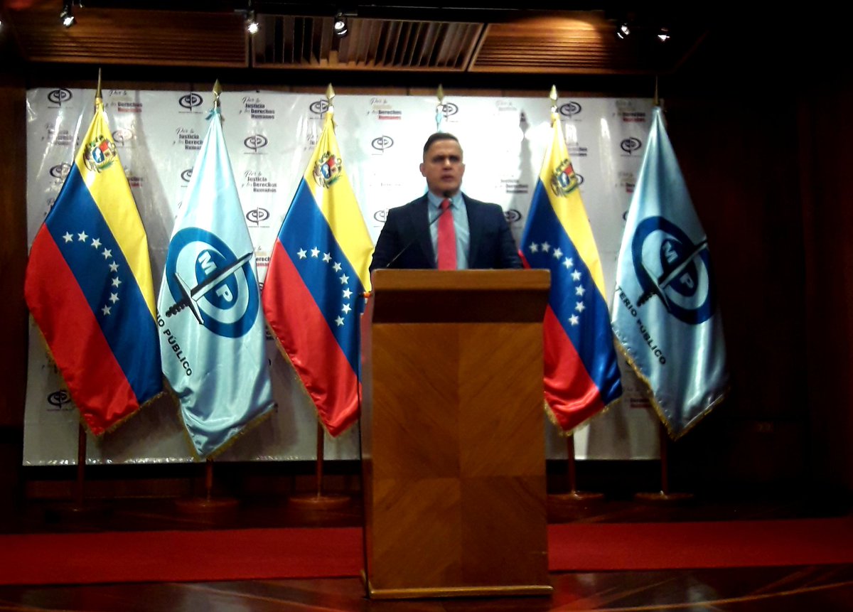 MinpublicoVEN's tweet photo. #AHORA Fiscal General Tarek William Saab informa sobre la detención de Javier Tarazona, Omar García y José Rafael Tarazona #6Jul https://t.co/7kybDGGg5m