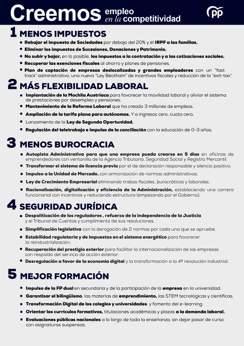 pablocasado_'s tweet photo. Gracias a Luis de Guindos por inaugurar un año más nuestro curso de verano.

El BCE mantiene la respiración asistida pues los fondos UE no compensan el boquete económico si no creamos empleo, bajando impuestos y burocracia con más flexibilidad y competitividad.

Hay alternativa👇🏻 https://t.co/0ICpivRVc1