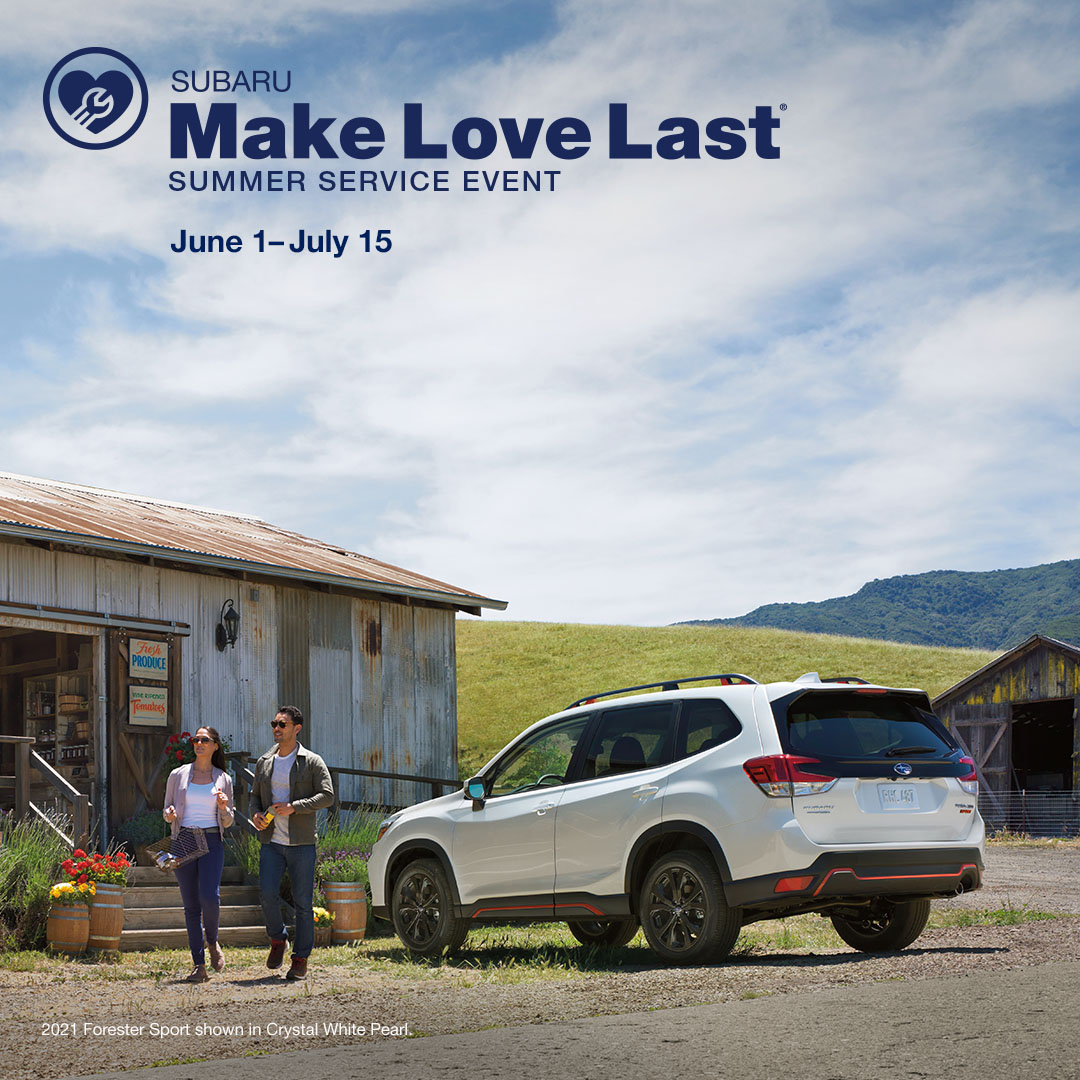 Like changing seats on a long road trip, the tires on your #Subaru need a rotation every 6 months or 6,000 miles – whichever comes first. Stop by during our #SummerServiceEvent and enjoy special service savings through July 15.

#MakeLoveLast