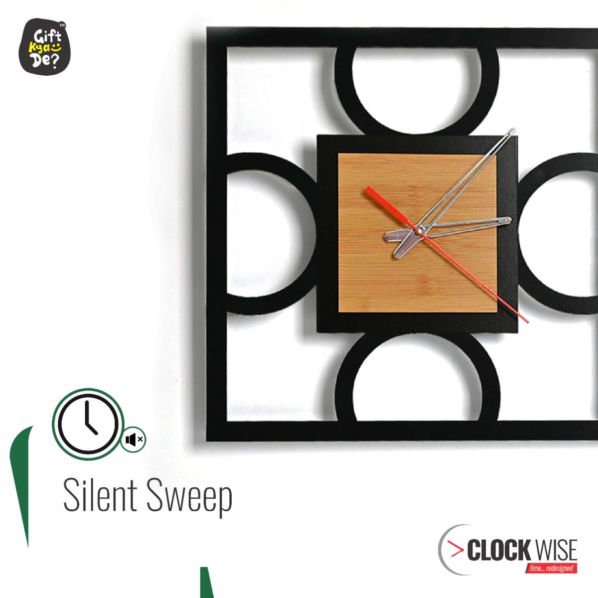 GiftKyaDe's tweet photo. Modern Or Classic, Bring Home A Clockwise Clock That Adds Style To Your Space.😉❤
-Silent Sweep Technology.
-Available in Contemporary, Wooden and Artistic Designs.
-Free Shipping.
#clock #wallclock #HomeDecor #designerclock #interiordesign #clockwise #giftkyade https://t.co/l9RZNEOzd4