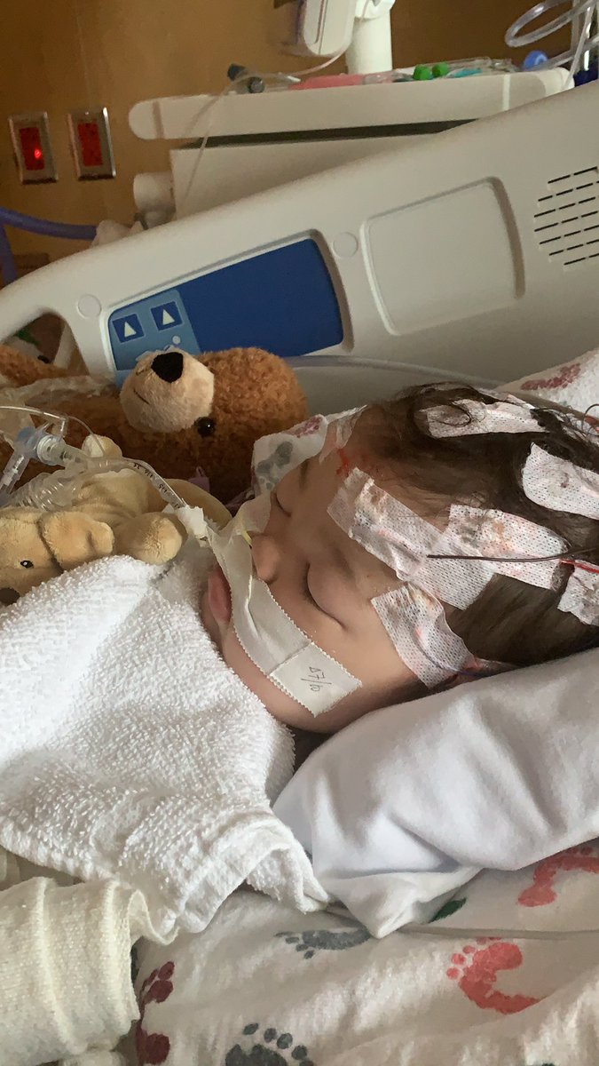 Your support and prayers have been overwhelming in a good way. Please continue to keep our little girl in your thoughts. We can feel your support surrounding us in this small hospital room.