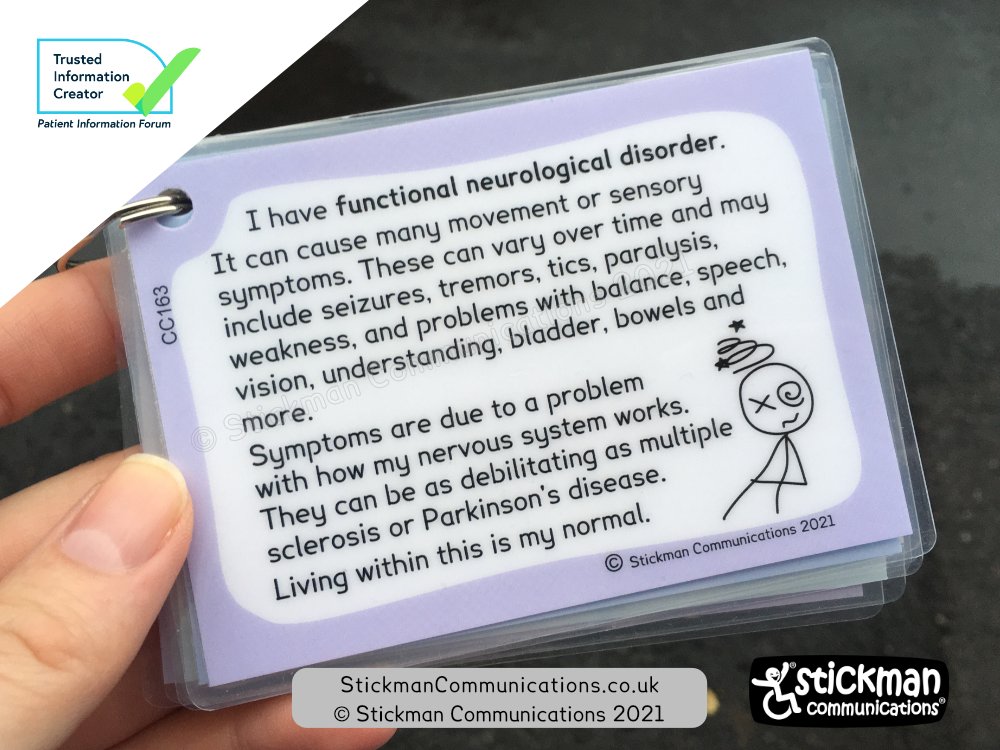 stickmancrips's tweet photo. Our #FND card is back in stock - not only that, but it now has the #PIFTICK information quality mark! Available from https://t.co/qFyXNUTgo1 (thanks to everyone who gave feedback and to @FNDhopeUK for their help) https://t.co/IqTpAsCv5X