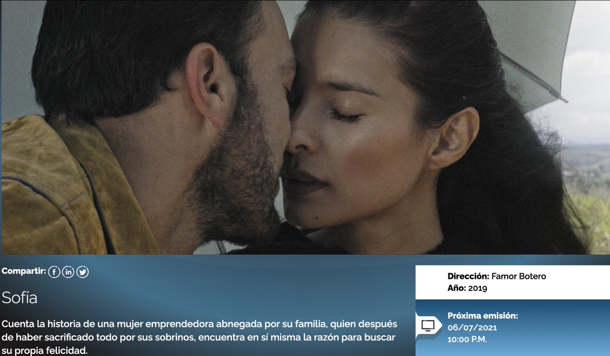 famorbotero's tweet photo. Hoy por @SenalColombia @PAOLAREYACTRIZ @ChrisCarabias @famorbotero #CineColombiano 10pm 🎬🎬🎬 https://t.co/oGl96loR8b